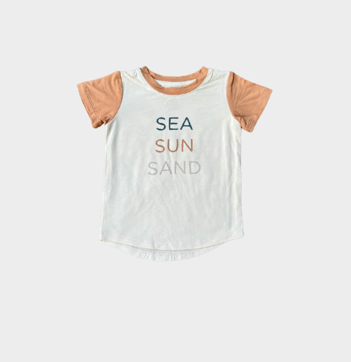 Kid Sea Sun Sand Color Block Tee Babysprouts