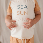 Kid Sea Sun Sand Color Block Tee Babysprouts