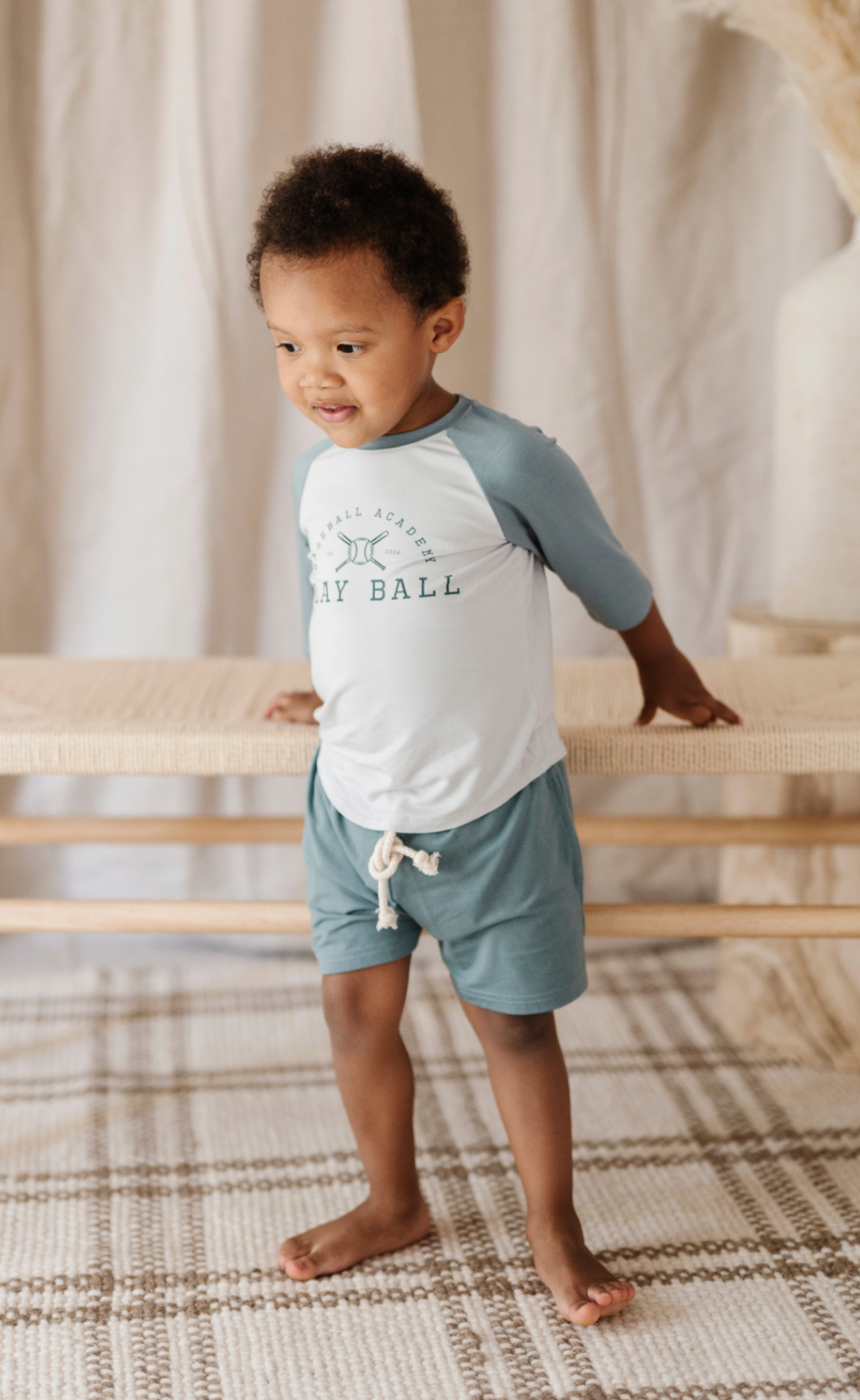 Kid Everyday Shorts in Storm Babysprouts