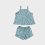 Kid Gauze Tank and Short Set in Herb Babysprouts