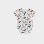 Baby Short Sleeve Bodysuit in Dino Babysprouts