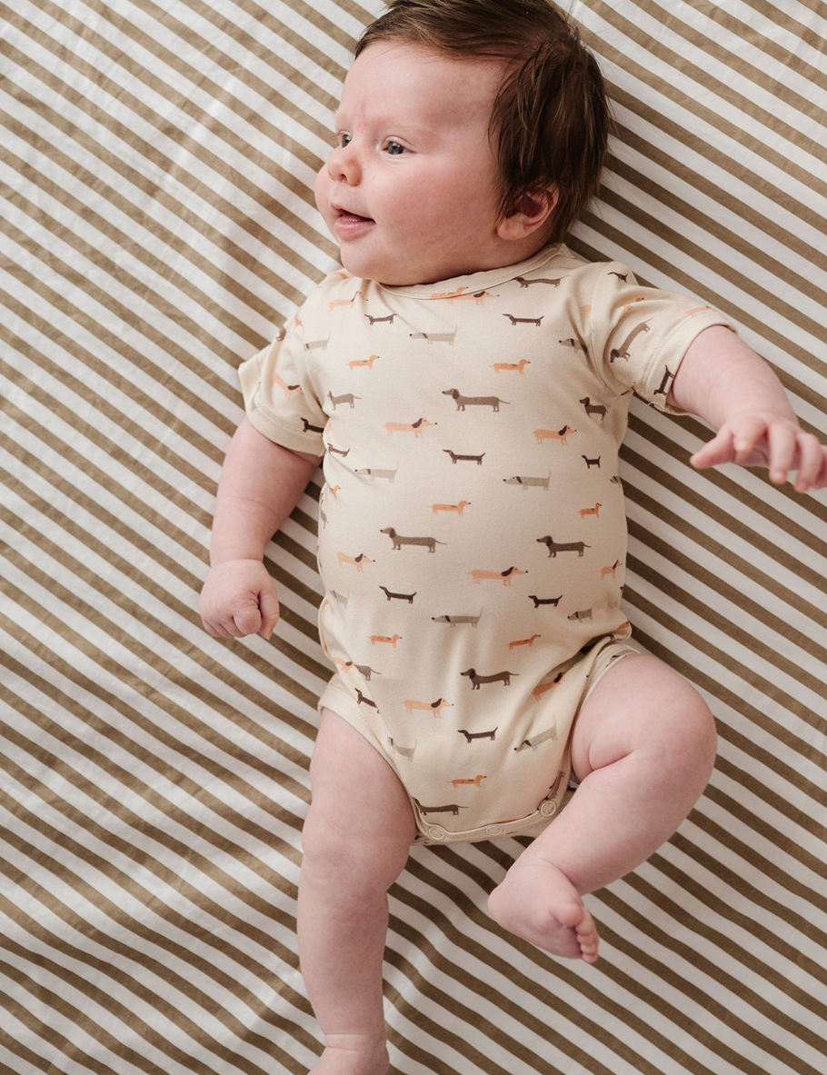 Baby Short Sleeve Bodysuit in Dino Babysprouts