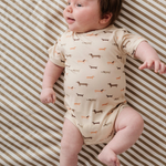 Baby Short Sleeve Bodysuit in Dino Babysprouts