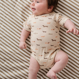 Baby Short Sleeve Bodysuit in Dino Babysprouts
