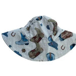Baby Cowboy Boots Sunhat Angel Dear
