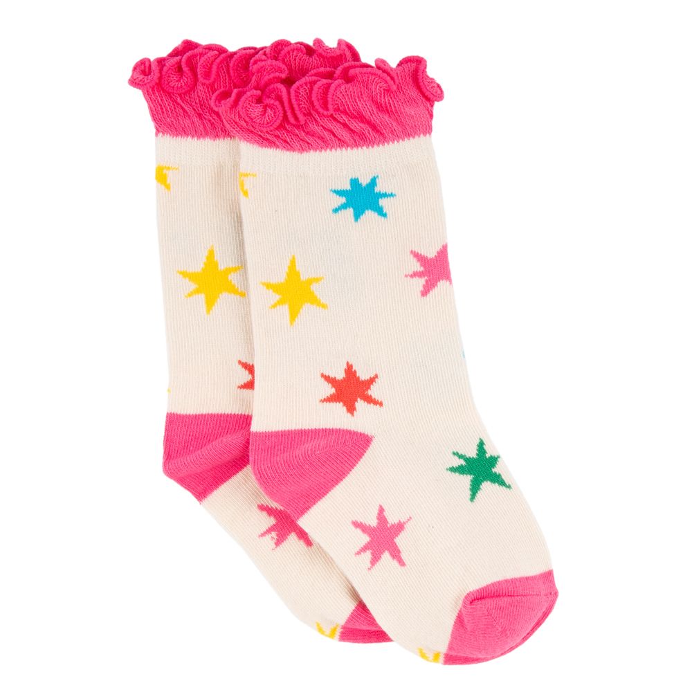 Kid Starburst Ruffle Socks Miki Miette