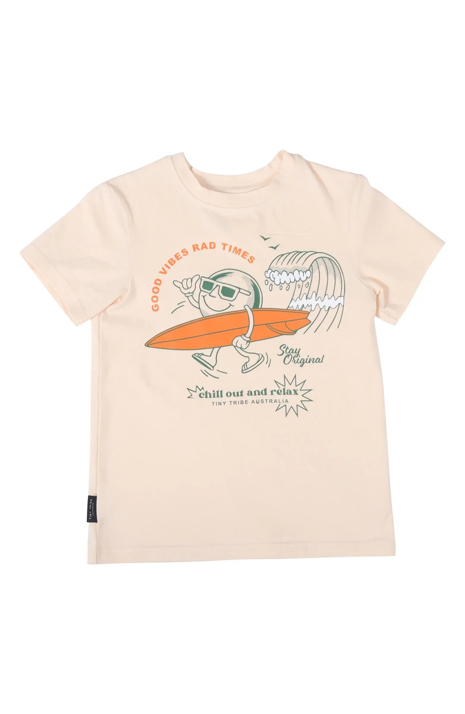 Toddler Rad Times Tee Tiny Tribe