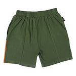 Toddler Green Colour Block Short Tiny Tribe