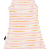 Toddler Sorbet Stripe Rib Playsuit Tiny Tribe