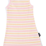 Toddler Sorbet Stripe Rib Playsuit Tiny Tribe