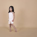 Toddler Sorbet Stripe Rib Playsuit Tiny Tribe
