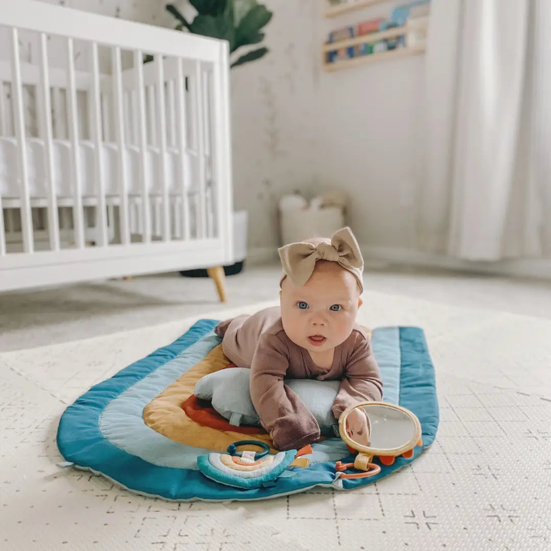 Rainbow Play Mat, Bitzy Bespoke Ritzy Tummy Time