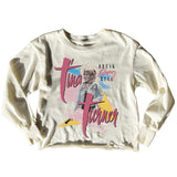 Kid Tina Turner Organic Not Quite Crop Long Sleeve Rowdy Sprout