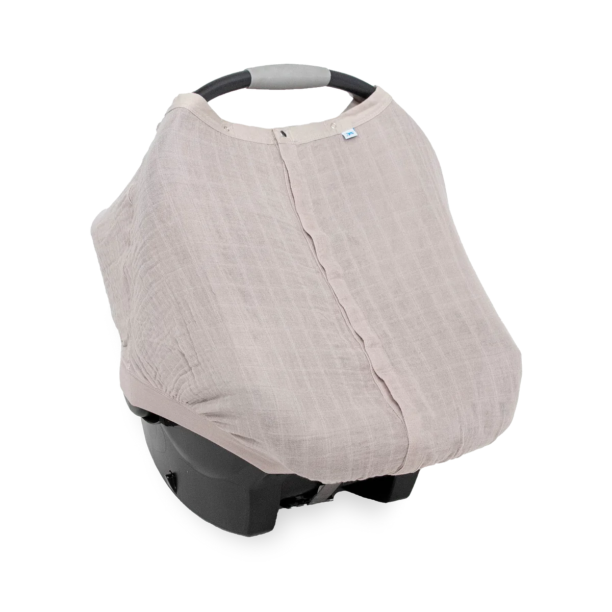 Muslin Car Seat Canopy - porpoise