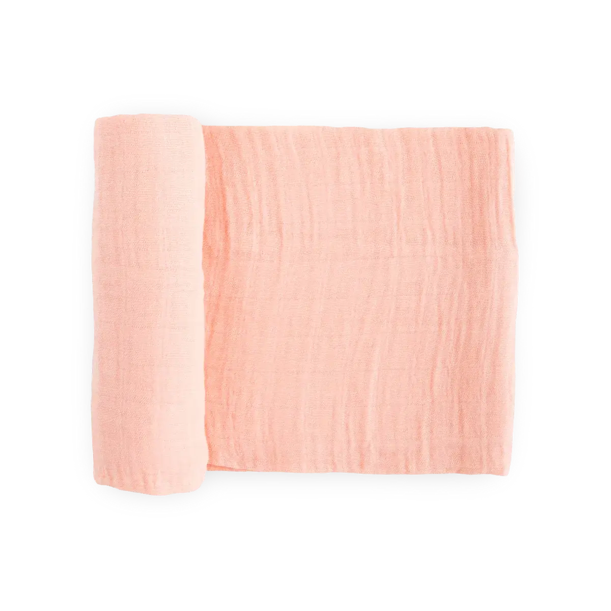 Cotton Muslin Swaddle Blanket - Rose Petal little unicorn