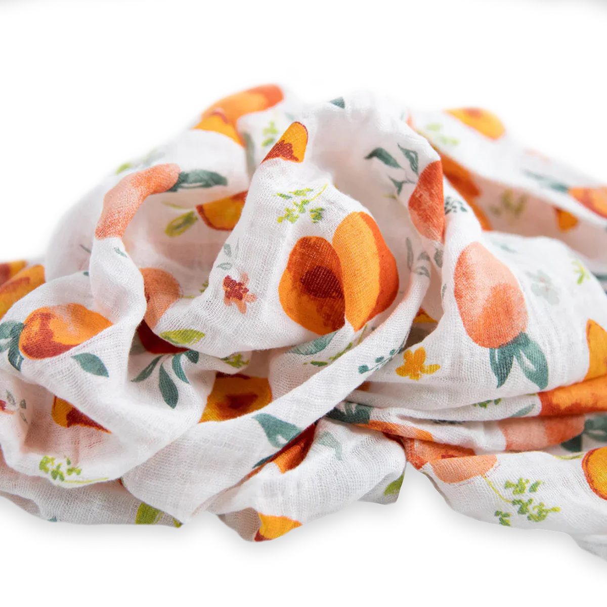 Cotton Muslin Swaddle Blanket - Georgia Peach