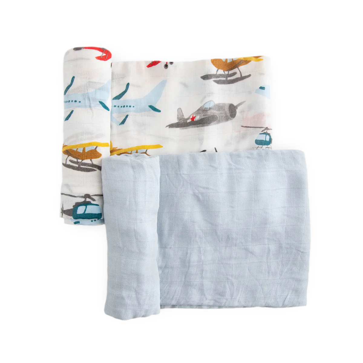 Swaddle Blanket 2 Pack - Air Show little unicorn