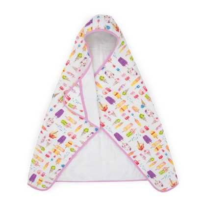 Toddler Hooded Towel - Brain Freeze