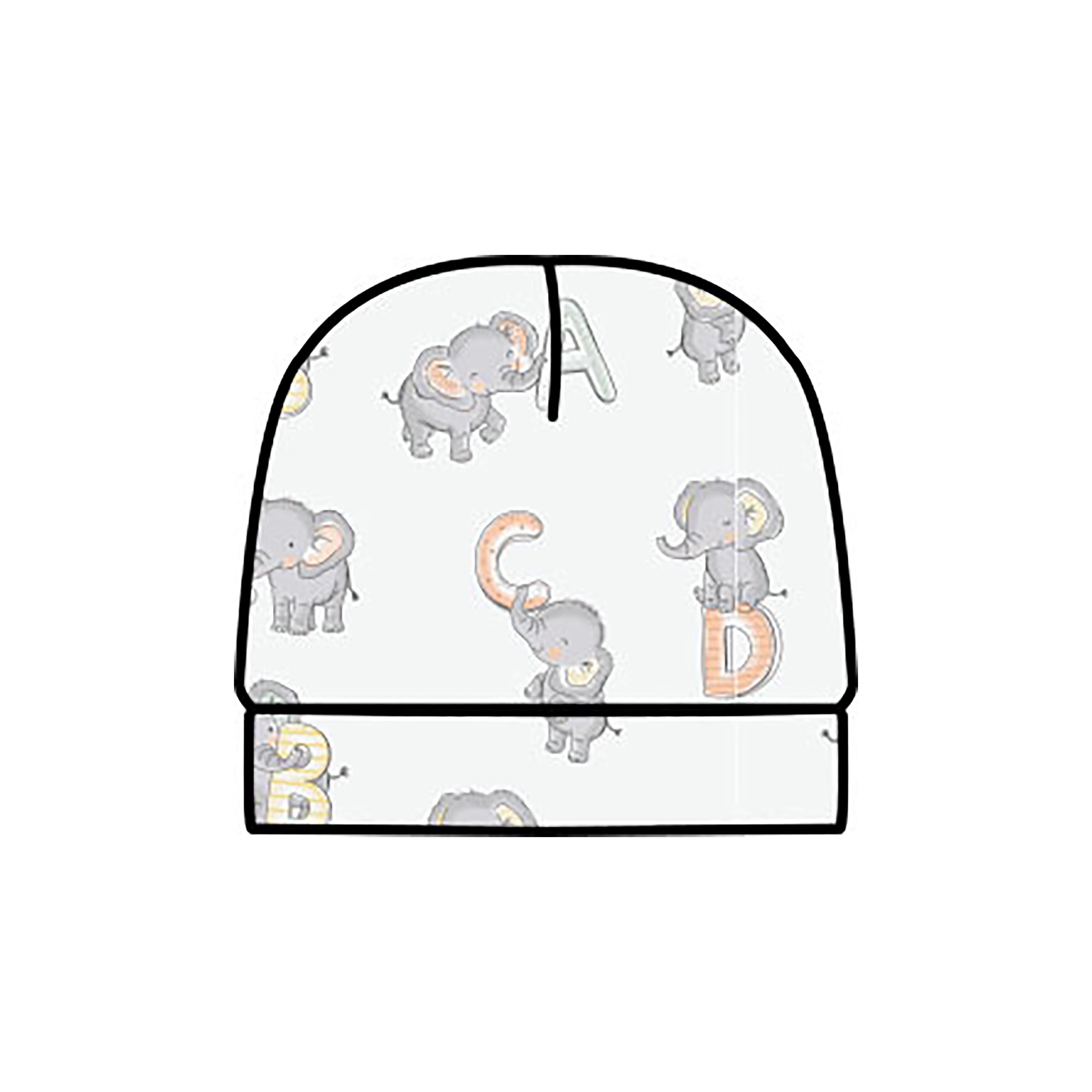 Baby Vintage Elephant ABC Beanie Angel Dear