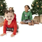 Baby Holiday Plaid Tutu Bodysuit Angel Dear
