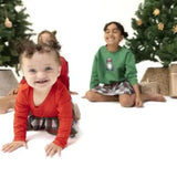 Baby Holiday Plaid Tutu Bodysuit Angel Dear