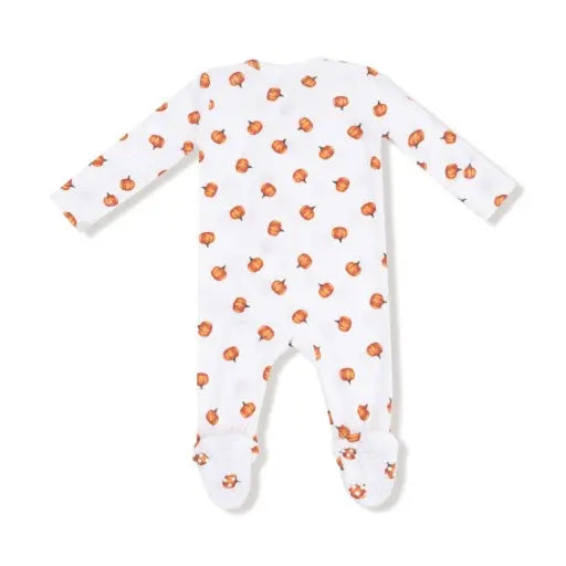 Baby Little Pumpkins - 2 Way Zipper Footie Angel Dear