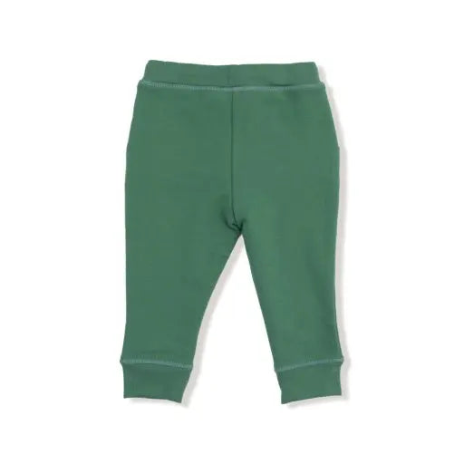 Kid French Terry Sport - Varsity - Green - Jogger Pant Angel Dear