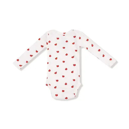 Baby Tiny Apples - Lap Shoulder Bodysuit Angel Dear