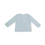 Kid Basics Jadeite Bamboo L/S Henley w/ Pocket Angel Dear
