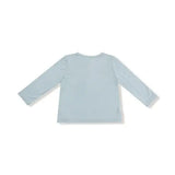 Kid Basics Jadeite Bamboo L/S Henley w/ Pocket Angel Dear