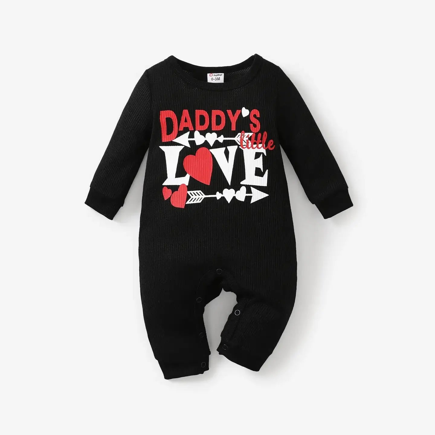 Baby Valentine's Day Casual Jumpsuit PatPat