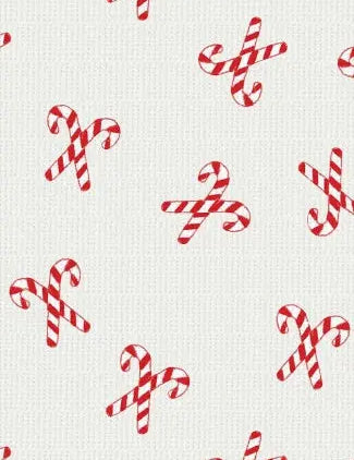 Baby Candy Canes 2-way Zipper Footie Angel Dear