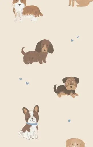 Kid Best Friend Dogs - French Terry - Uni - Zip Hoodie Angel Dear