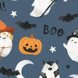 Baby Costumed Ghosts - Glow In The Dark - 2 Way Zipper Footie Angel Dear