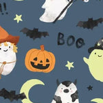 Baby Costumed Ghosts - Glow In The Dark - 2 Way Zipper Footie Angel Dear