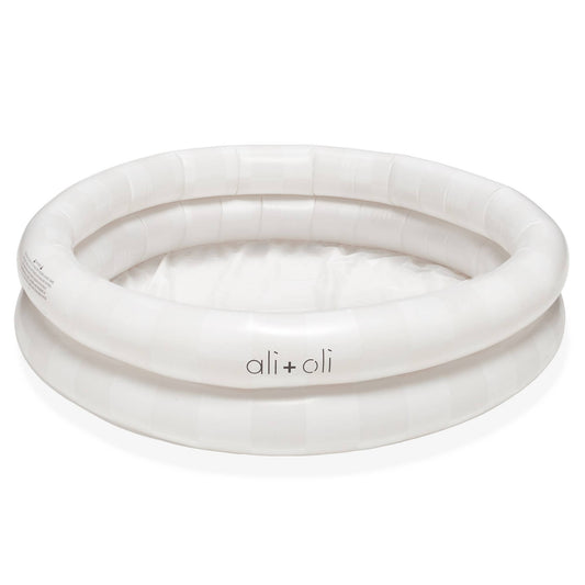 Ali+Oli Two Rings Small Kids Inflatable Pool 35 Inches