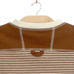 Toddler Half Zip Tee- Stripe Classic City Mouse Studio