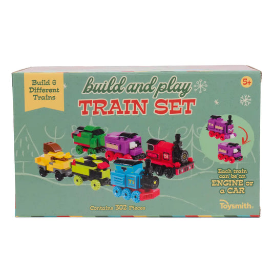 Build and Play Train Set