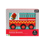 Vehicle Puzzle Blocks Chronicle Books