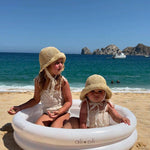 Baby Ali+Oli Two Rings Small Kids Inflatable Pool 35 Inches Ali+Oli