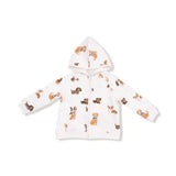 Kid Best Friend Dogs - French Terry - Uni - Zip Hoodie Angel Dear