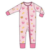 Hanukkah - Pink - 2 Way Zipper Romper Angel Dear