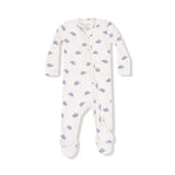 Baby 2-Way Zipper Footie w/ Cowboy Hat Print Angel Dear