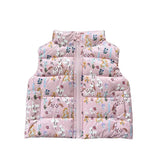 Kid Unicorn Puffer Vest Baby Sprouts