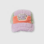Kid Blair Sherpa Cap Lilac/Peach/Mint Goldie & Ace