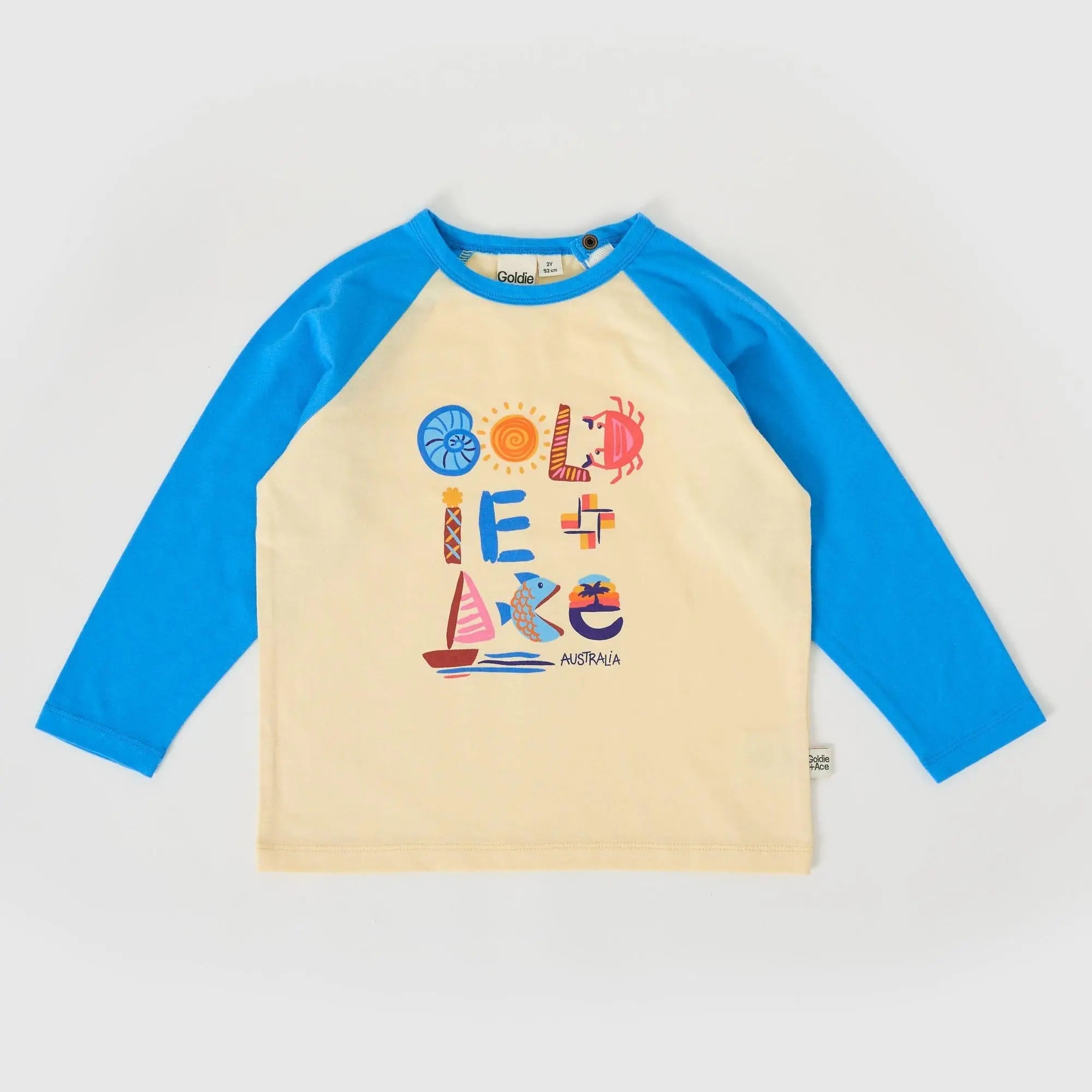 Kid G'Day From the Bay Long Sleeve Top Goldie & Ace