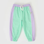 Kid Retro Sporty Pants Peapod/ Lilac Goldie & Ace