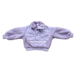 Kid Sherpa Pullover Lavender Baby Sprouts