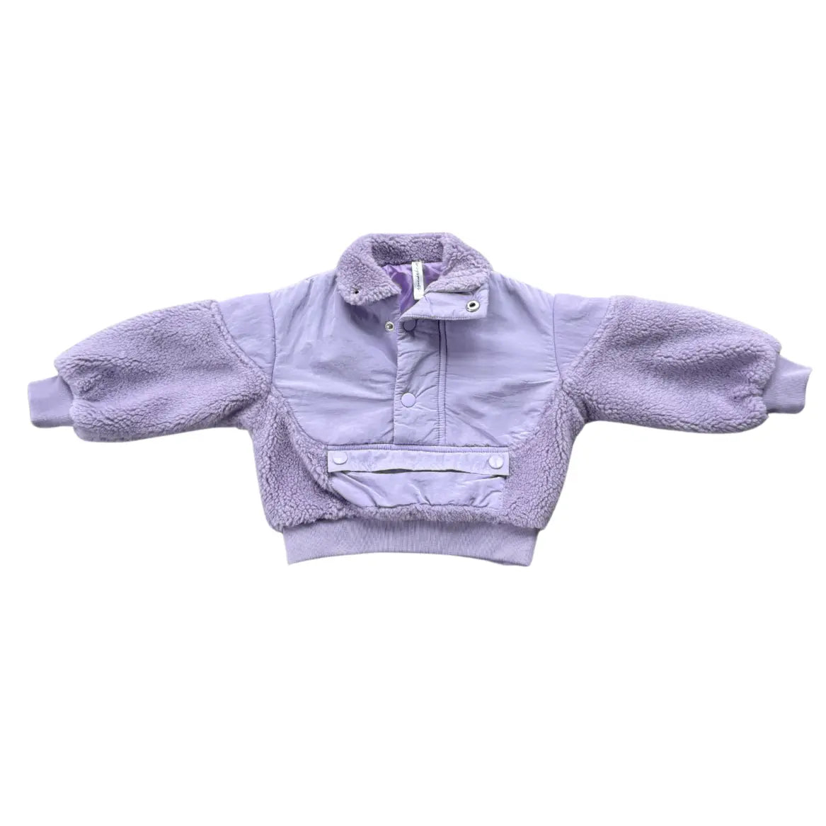 Kid Sherpa Pullover Lavender Baby Sprouts