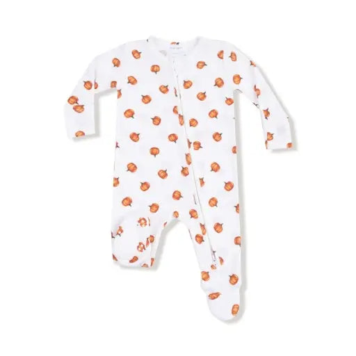 Baby Little Pumpkins - 2 Way Zipper Footie Angel Dear